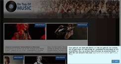 Desktop Screenshot of ontopofmusic.com